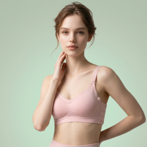 Women’s Jelly Bra (thick strap) Pink
