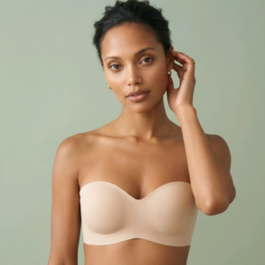 Women’s Jelly Bra (Strapless) Apricot